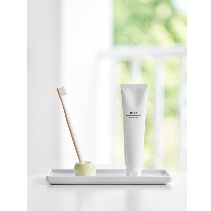 JAKSSO Ceramic Toothbrush Holder for Bathroom Toothbrush Tray for Vanity Countertop Storage Organizer for Holding Toothpaste Dental Floss Picks Makeup Brushes(Large - Image 5